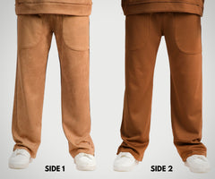 Reversible Suede Trousers