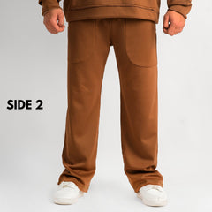 Reversible Suede Trousers