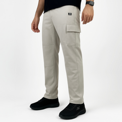 Woven Terry Cargo Pants