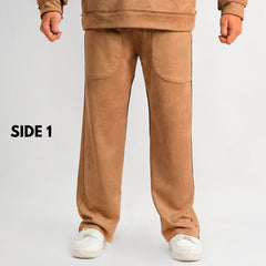 Reversible Suede Trousers