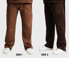 Reversible Suede Trousers