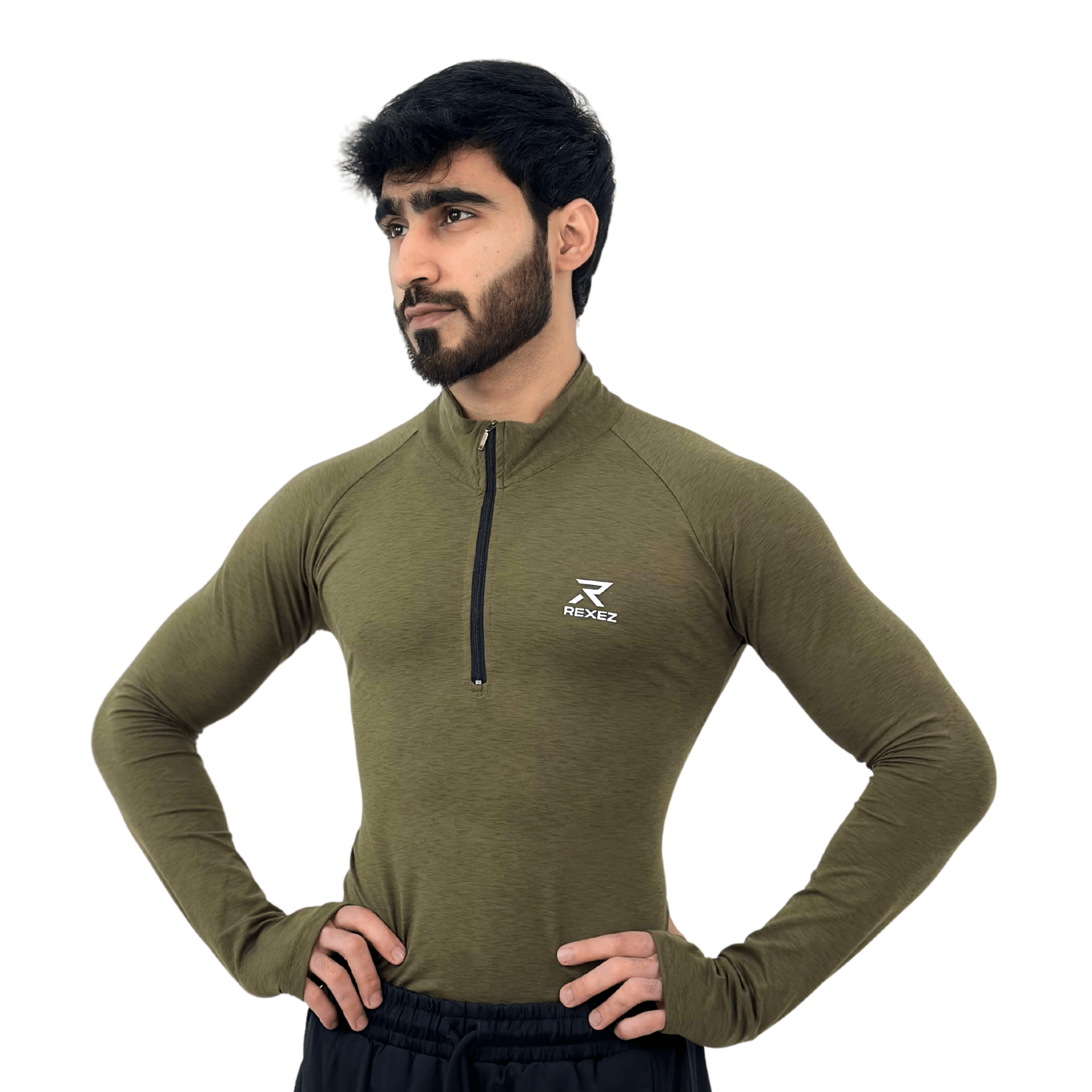 MuscleFit ¼ Zipper - Rexez Fitwear