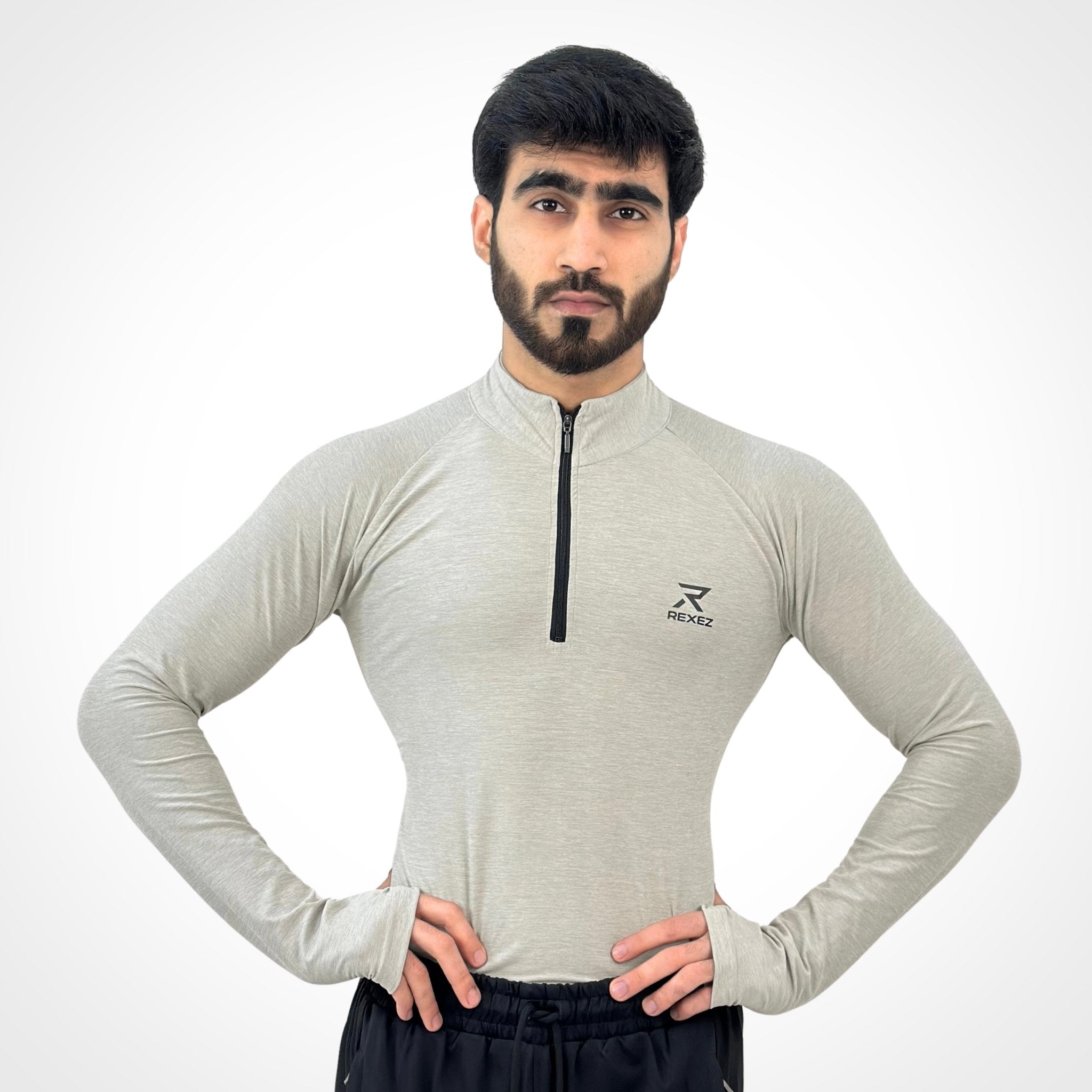 MuscleFit ¼ Zipper - Rexez Fitwear
