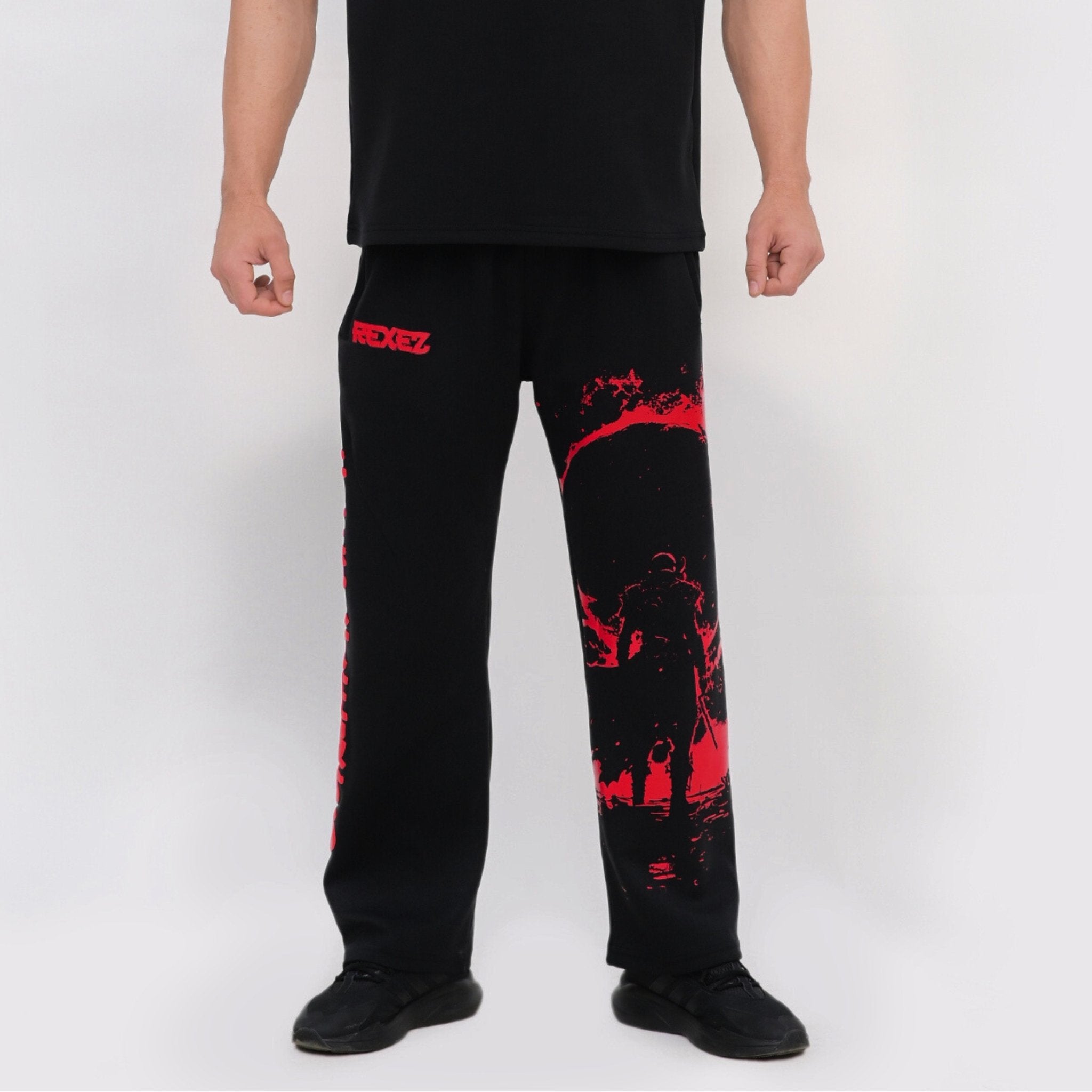 Premium Anime Straight Trouser - Rexez Fitwear
