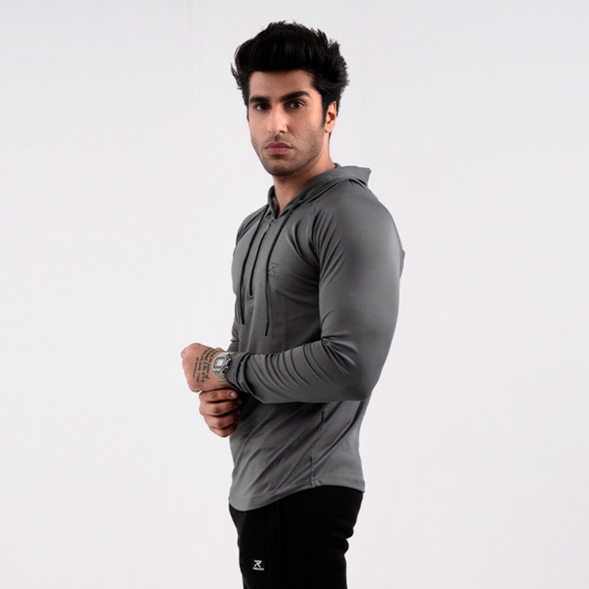 Premium Lycra Hoodie - Rexez Fitwear