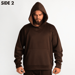 Reversible Suede Hoodie - Rexez Fitwear
