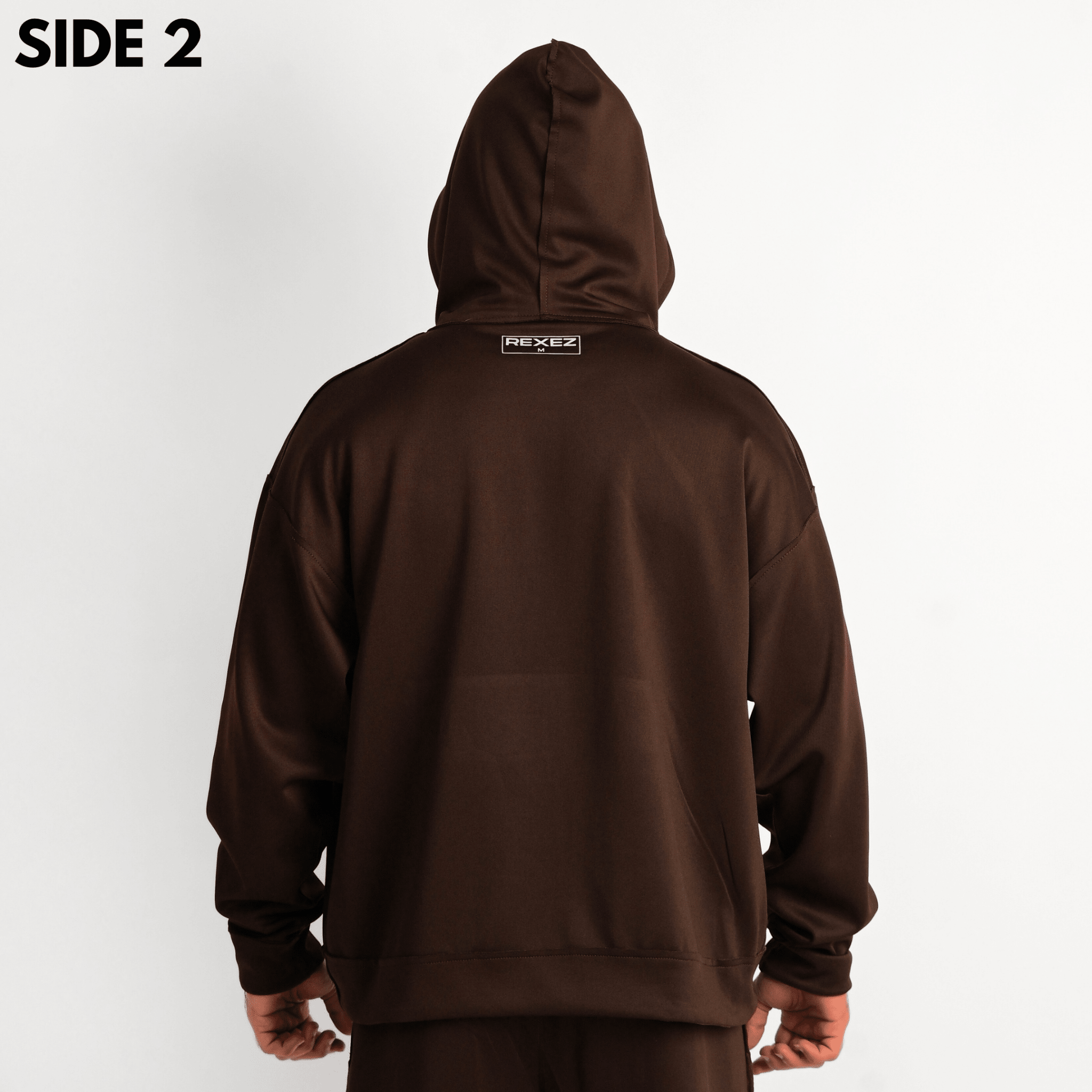 Reversible Suede Hoodie - Rexez Fitwear