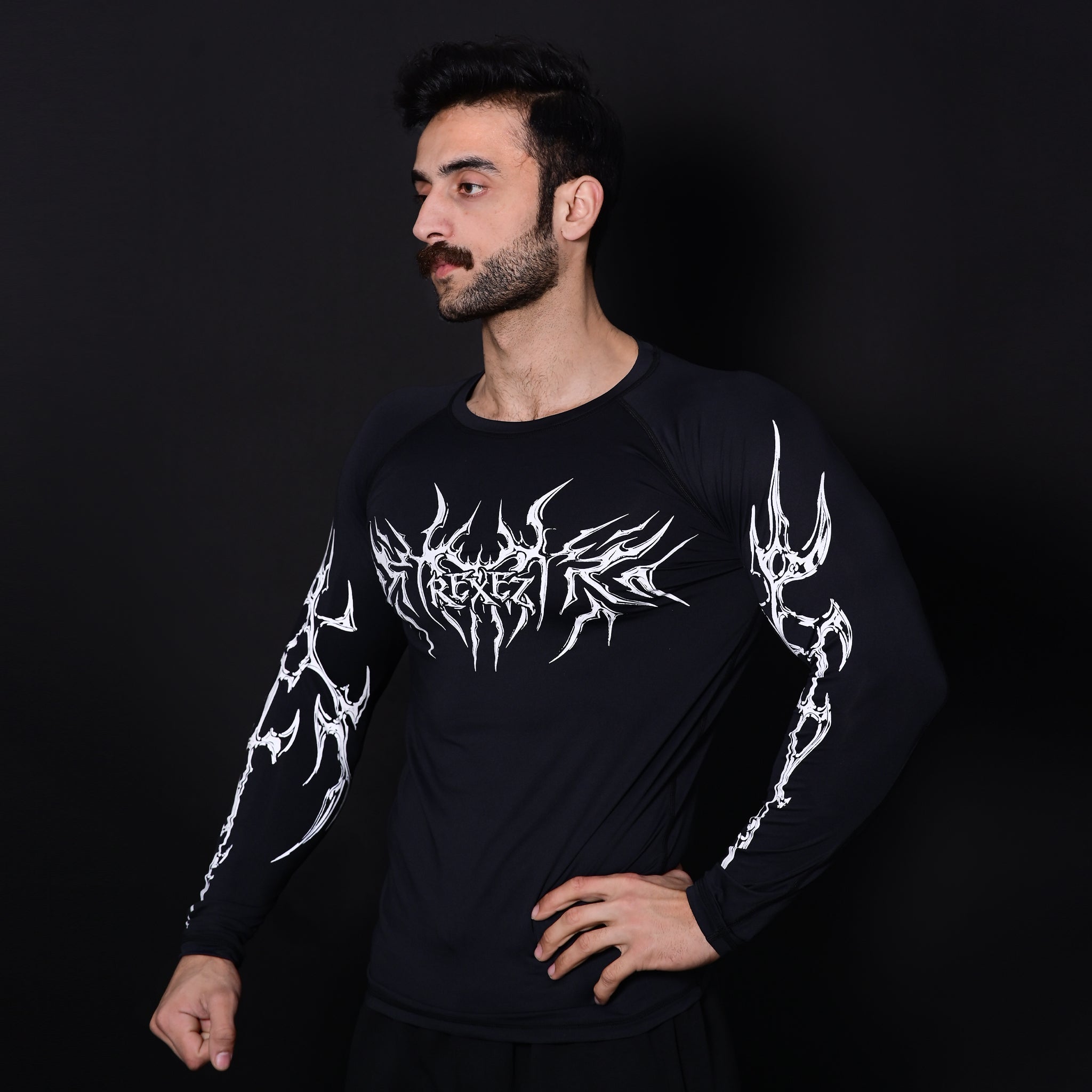 Shadow Long Sleeve Compression - Rexez Fitwear