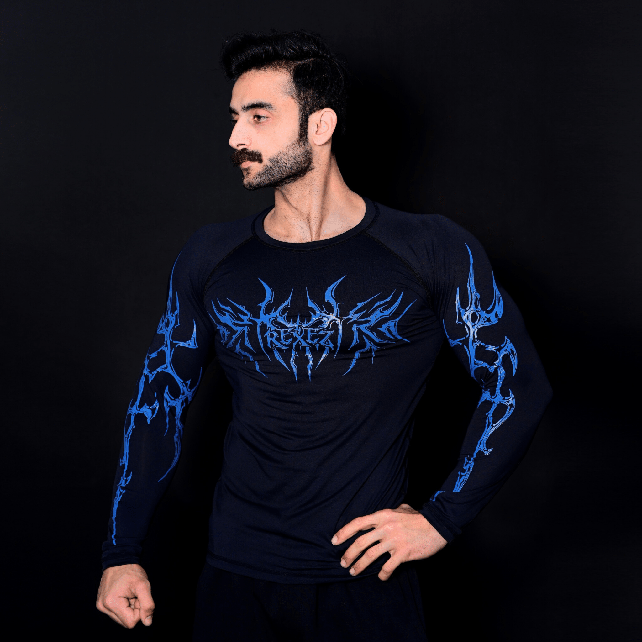 Shadow Long Sleeve Compression - Rexez Fitwear