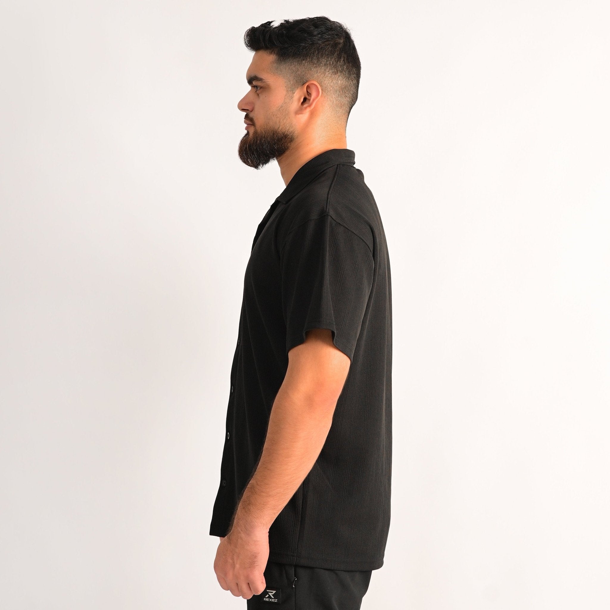 Weave Button - Down Shirt - Rexez Fitwear