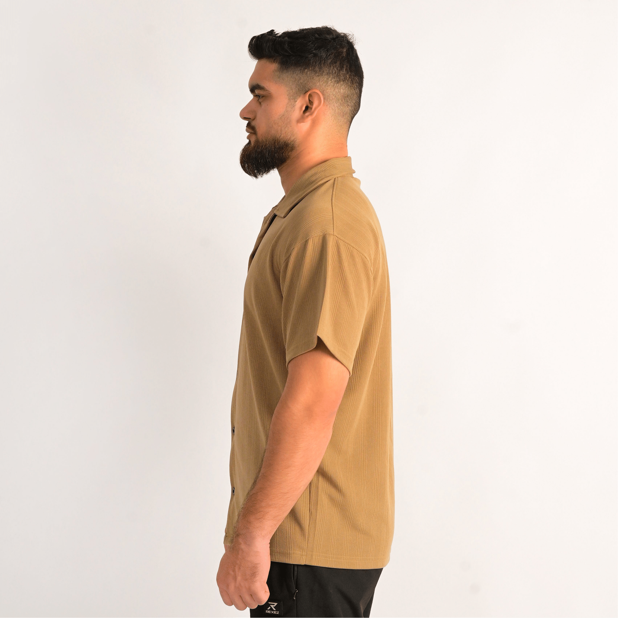 Weave Button - Down Shirt - Rexez Fitwear