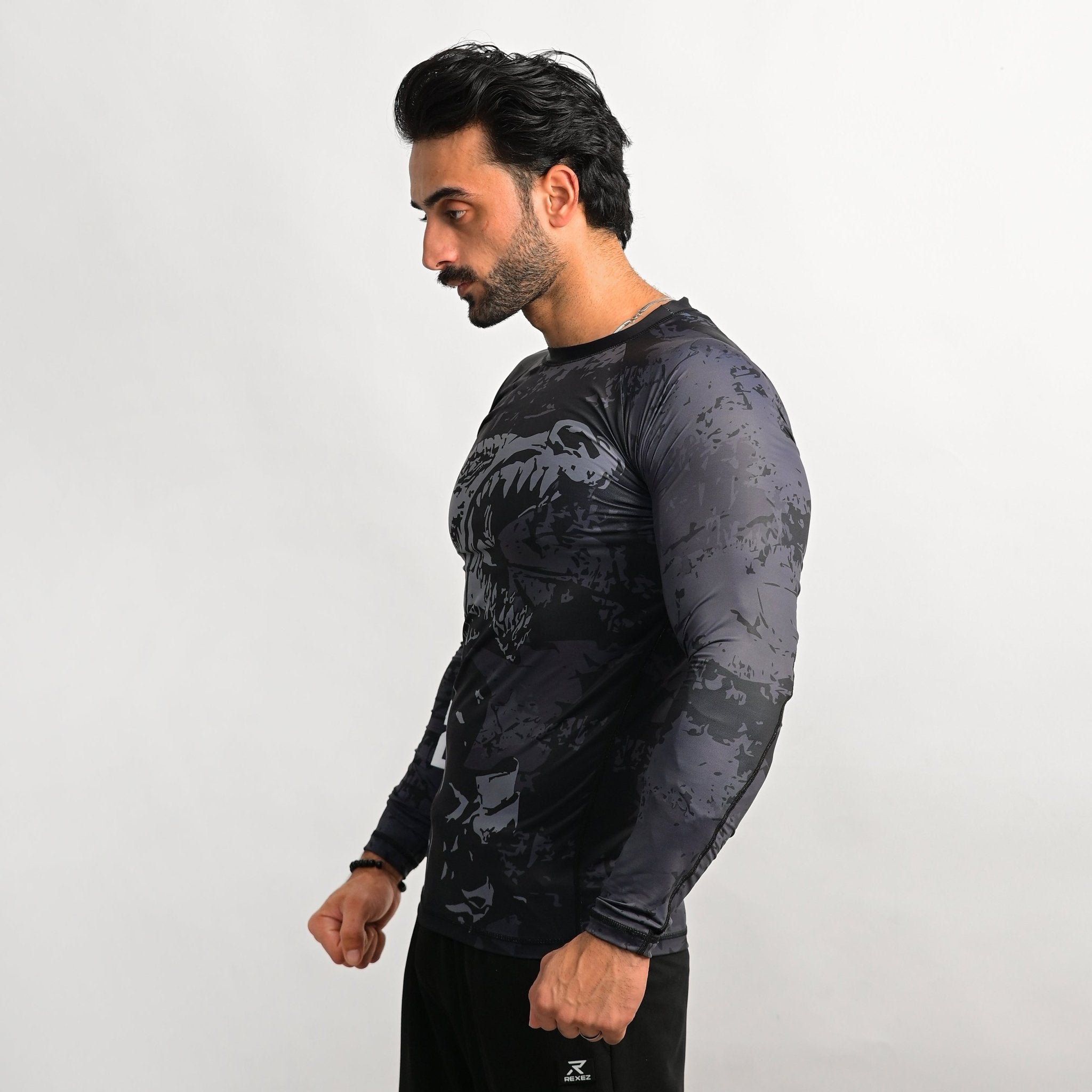 Wolf Compression Shirt - Rexez Fitwear