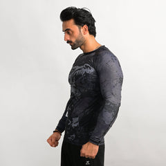 Wolf Compression Shirt - Rexez Fitwear