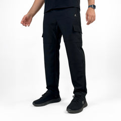 Woven Terry Cargo Pants - Rexez Fitwear