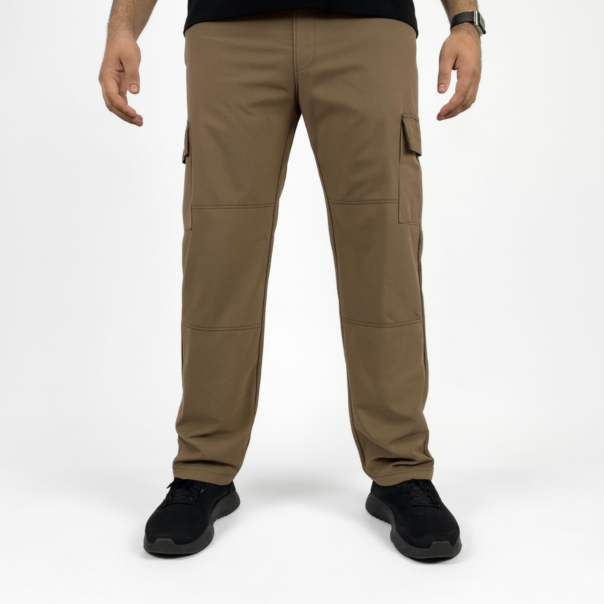 Woven Terry Cargo Pants