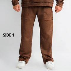 Reversible Suede Trousers