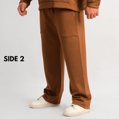 Reversible Suede Trousers
