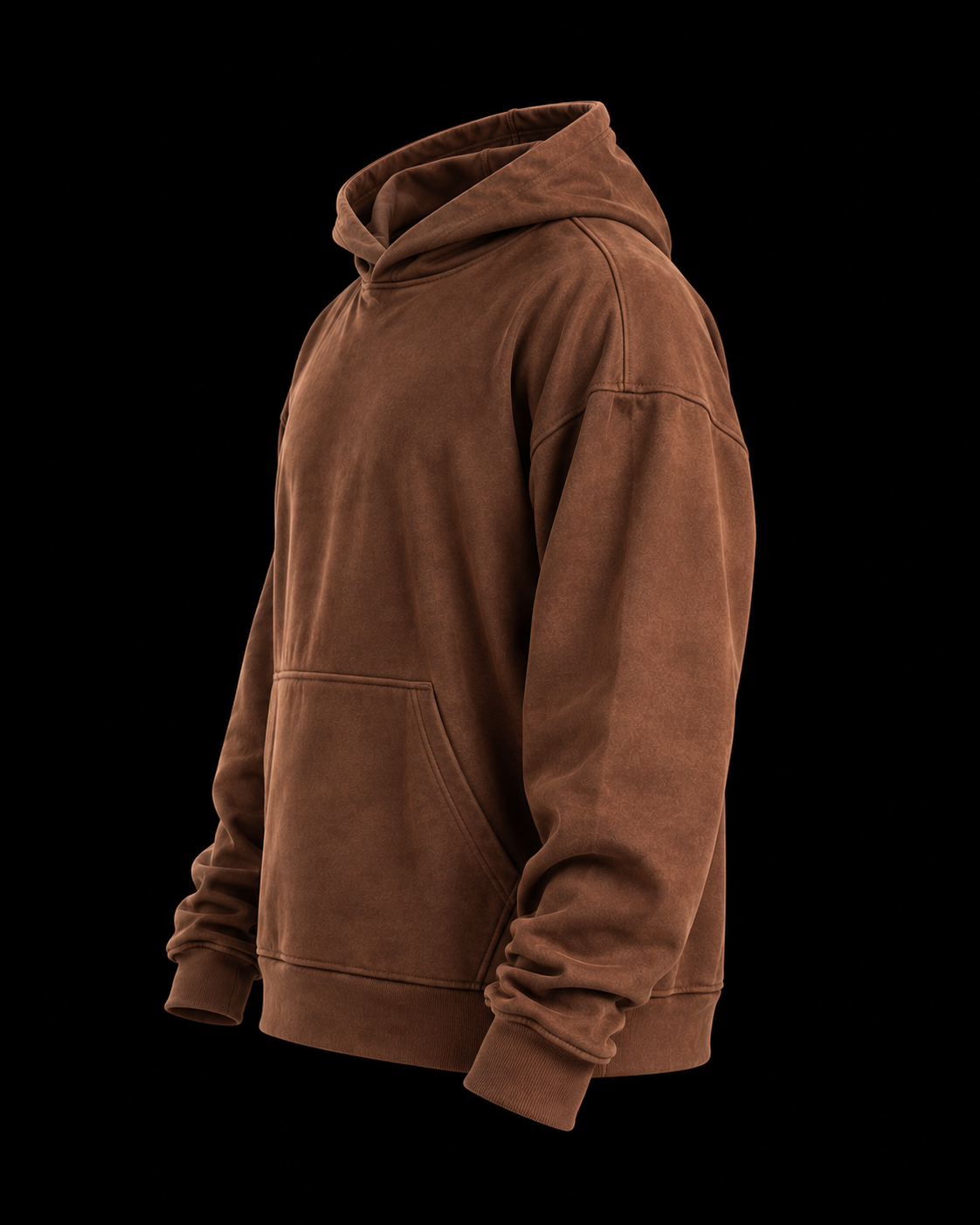 Suede Ovesized Hoodie