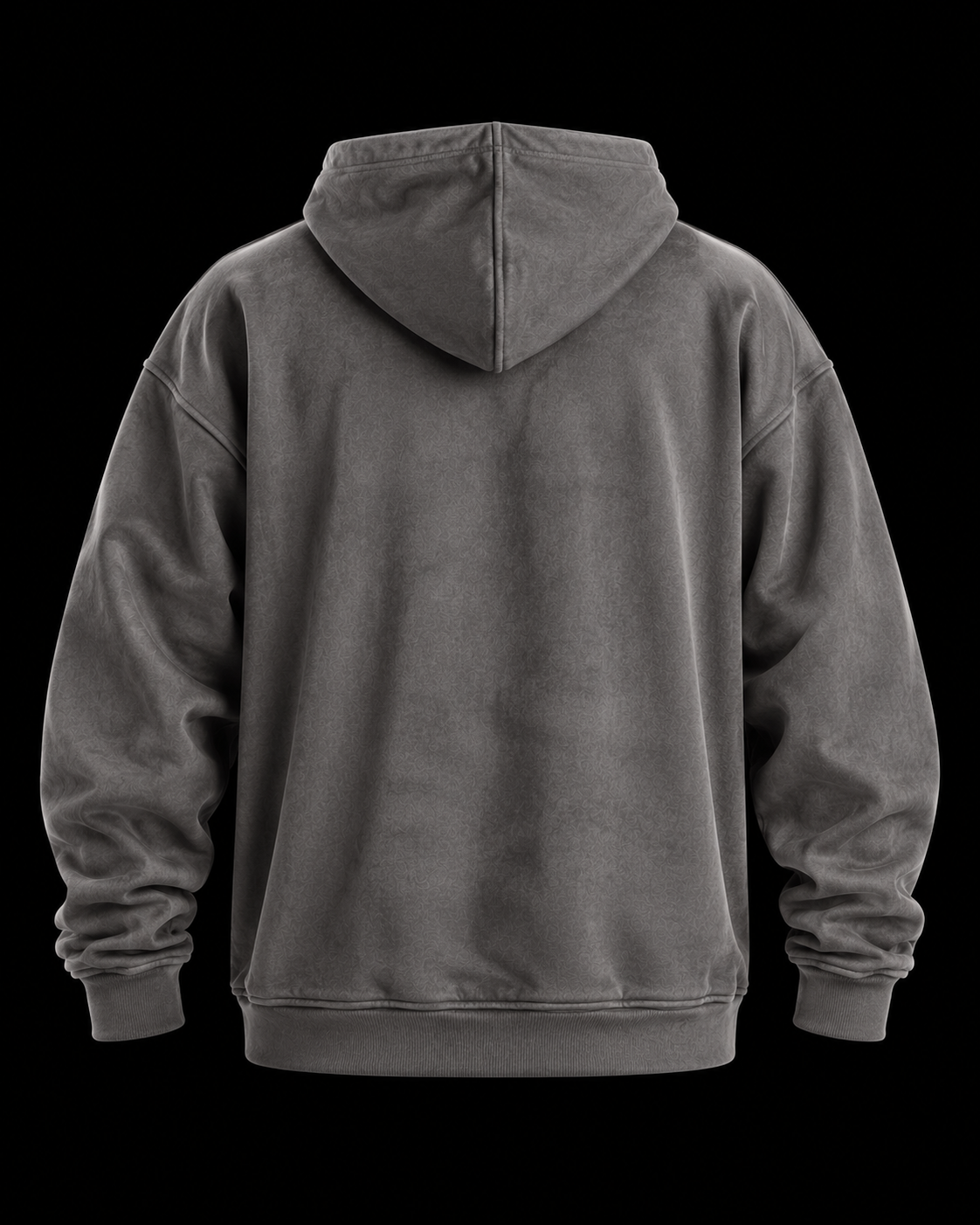 Suede Oversized Hoodie