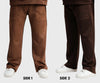 Reversible Suede Trousers