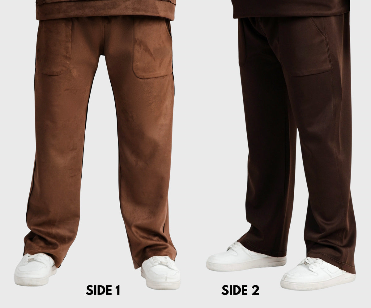 Reversible Suede Trousers