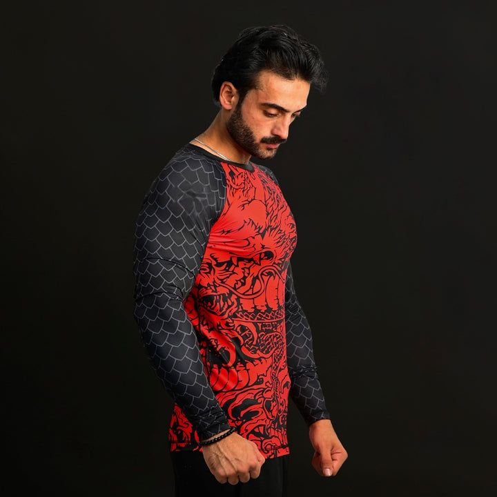 Dragon Compression Shirt - Rexez Fitwear