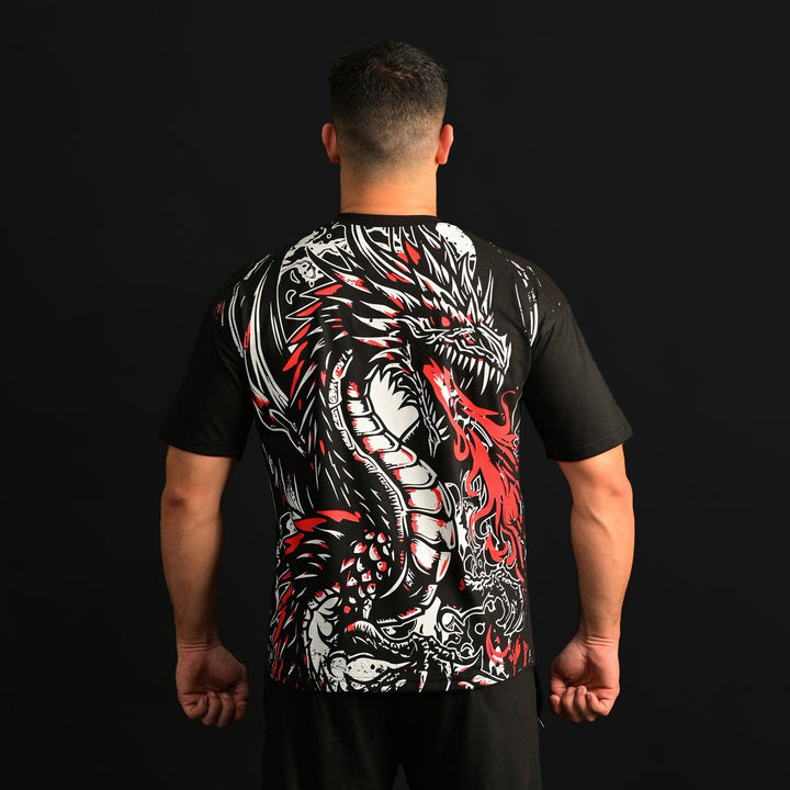 Dragon Oversized Shirt - Rexez Fitwear