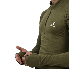 MuscleFit ¼ Zipper - Rexez Fitwear