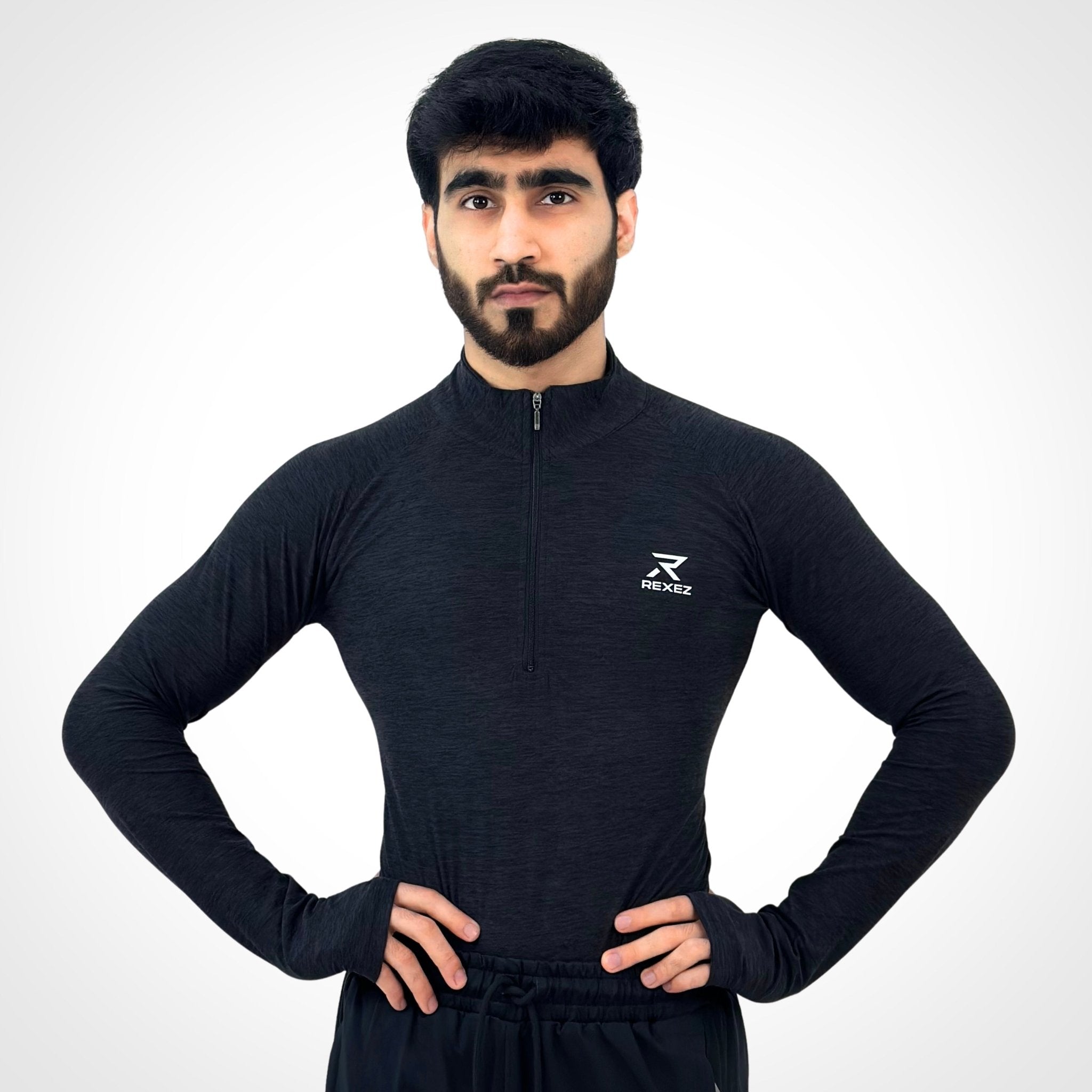 MuscleFit ¼ Zipper - Rexez Fitwear