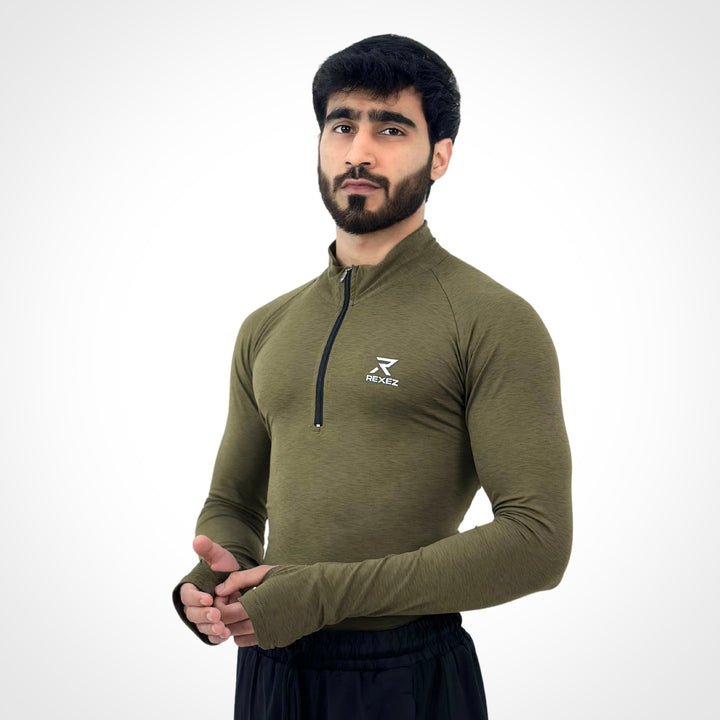 MuscleFit ¼ Zipper - Rexez Fitwear