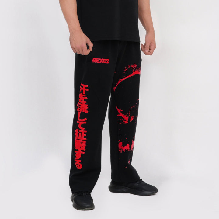 Premium Anime Straight Trouser - Rexez Fitwear