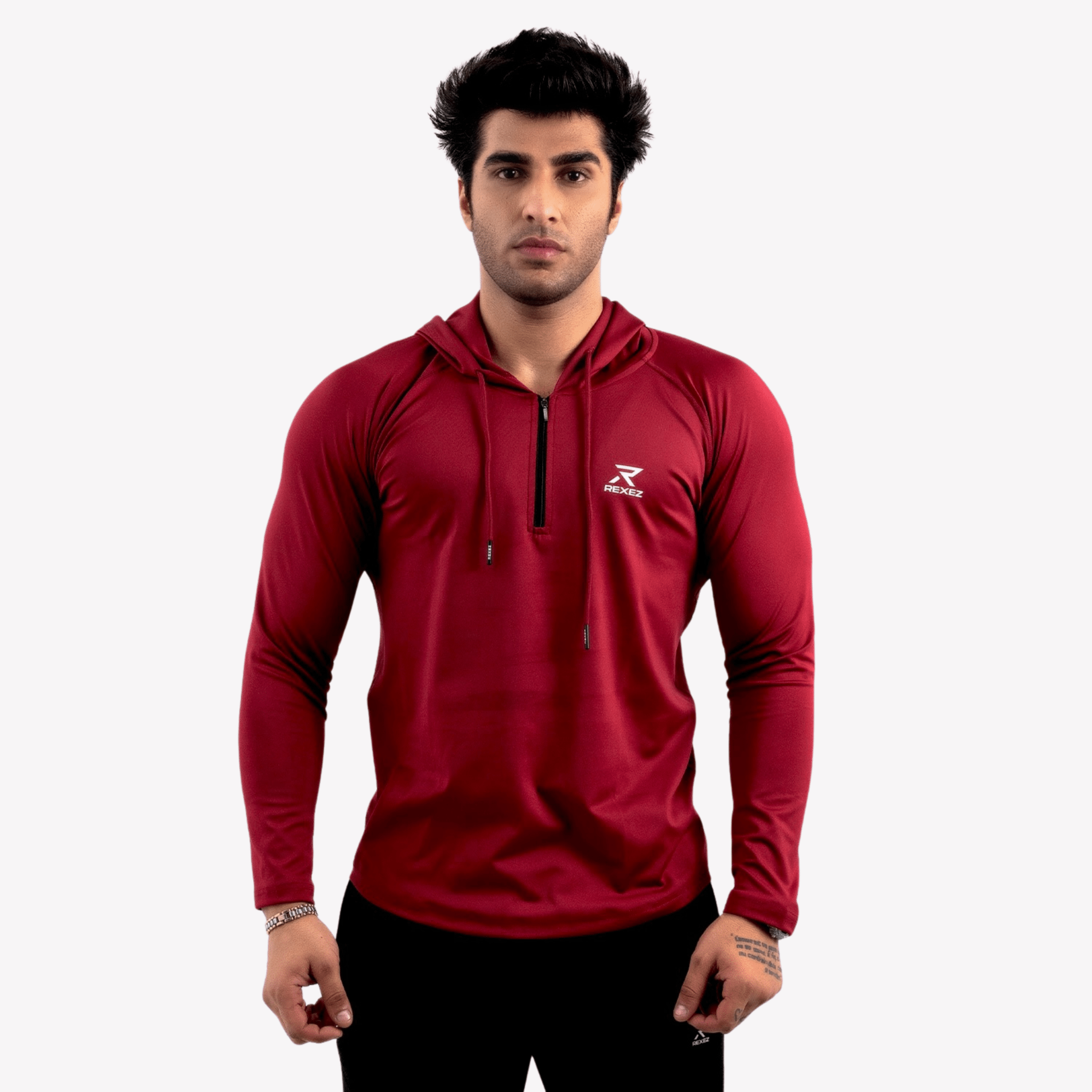 Premium Lycra Hoodie - Rexez Fitwear