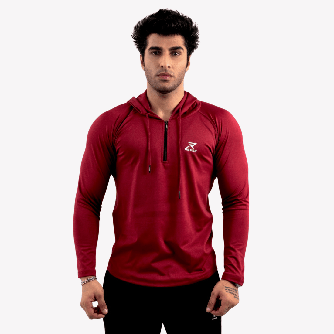 Premium Lycra Hoodie - Rexez Fitwear