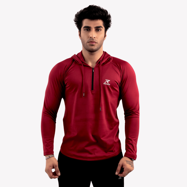 Premium Lycra Hoodie - Rexez Fitwear
