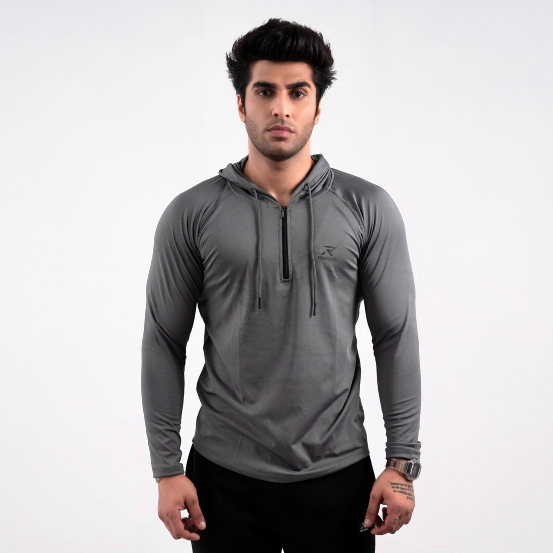 Premium Lycra Hoodie - Rexez Fitwear