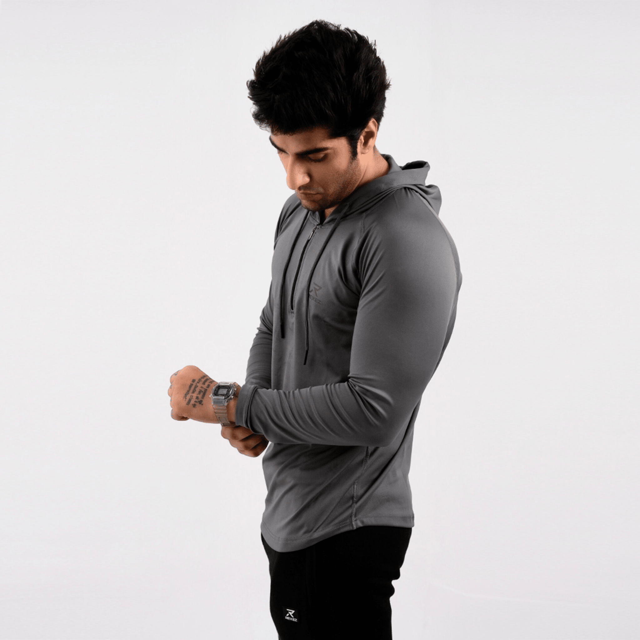 Premium Lycra Hoodie - Rexez Fitwear