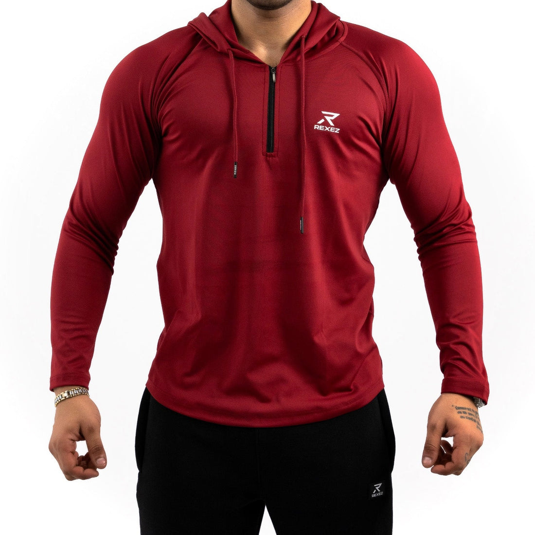 Premium Lycra Hoodie - Rexez Fitwear
