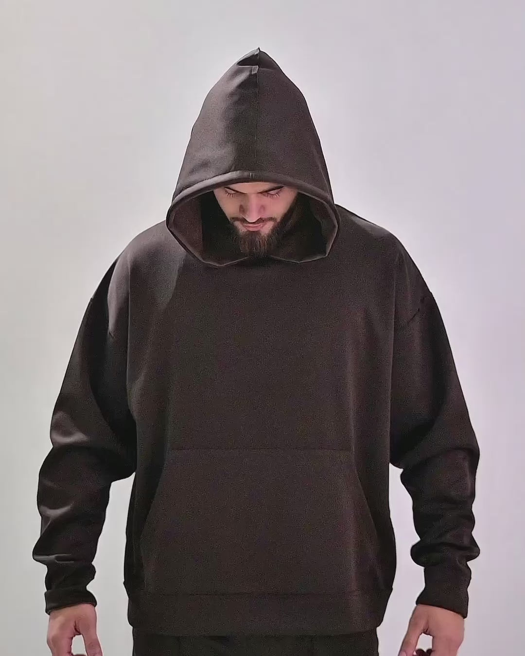Reversible Suede Hoodie