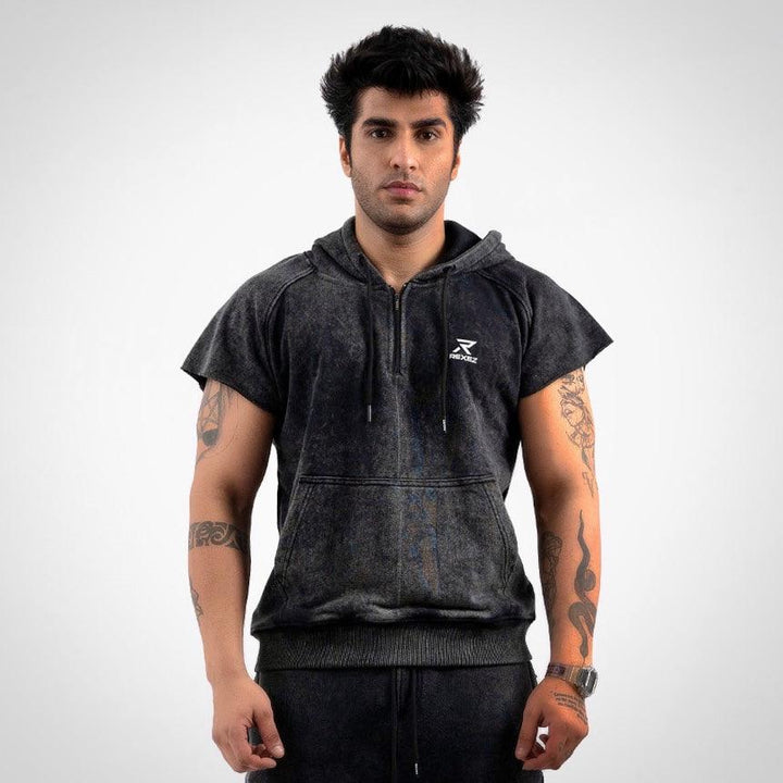RoughCut Terry Hoodie - Rexez Fitwear