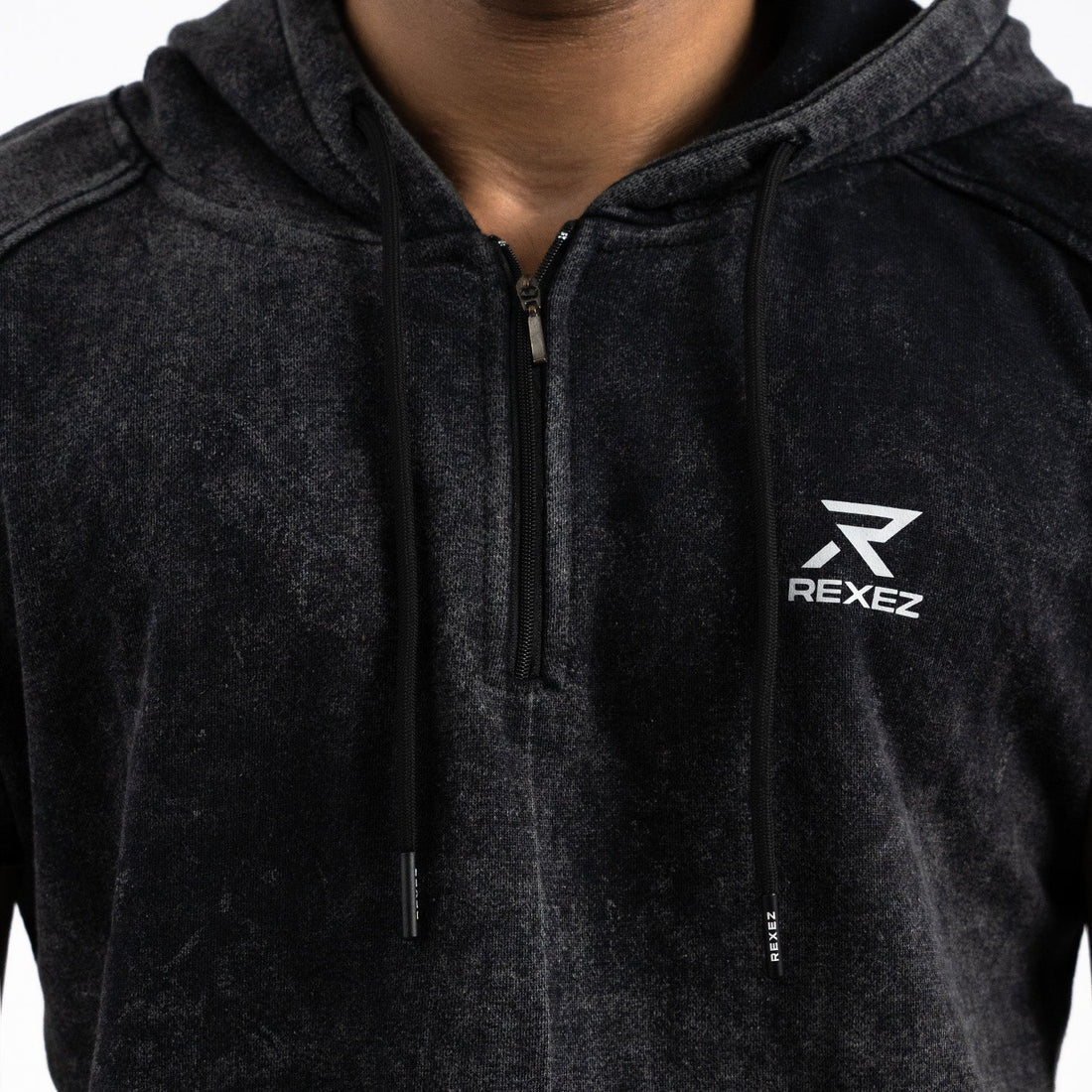 RoughCut Terry Hoodie - Rexez Fitwear