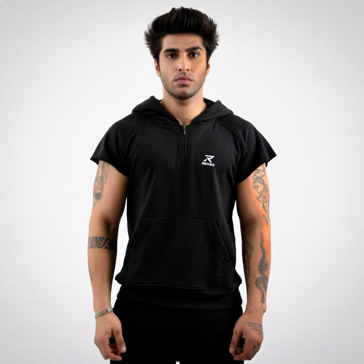 RoughCut Terry Hoodie - Rexez Fitwear