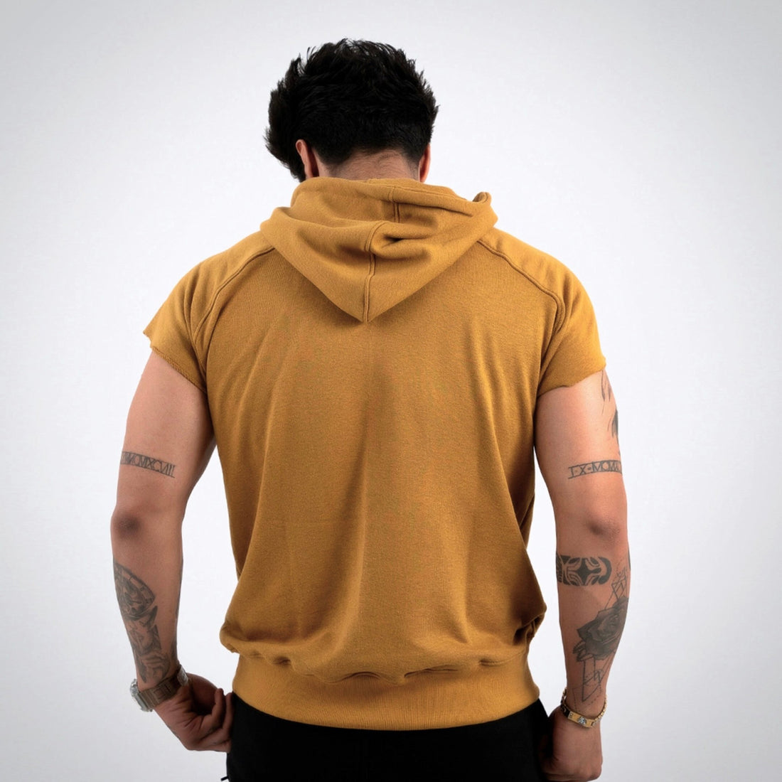 RoughCut Terry Hoodie - Rexez Fitwear