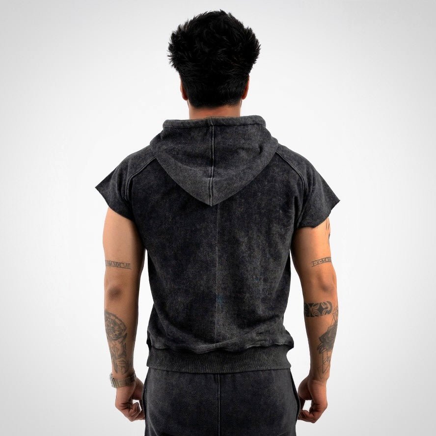 RoughCut Terry Hoodie - Rexez Fitwear