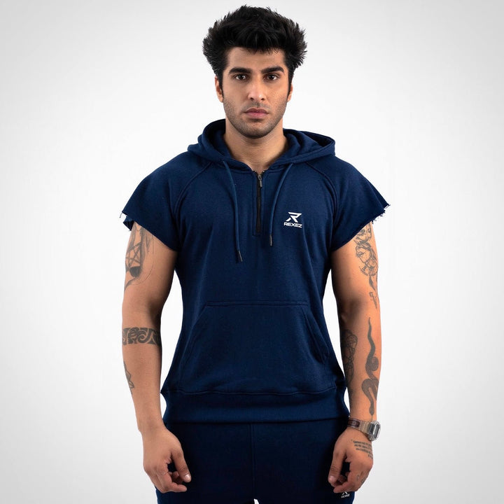 RoughCut Terry Hoodie - Rexez Fitwear