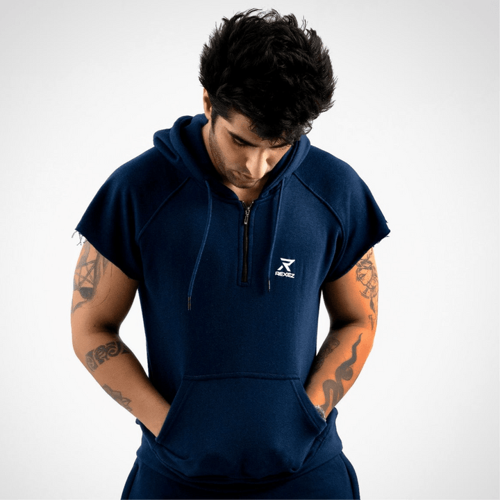 RoughCut Terry Hoodie - Rexez Fitwear