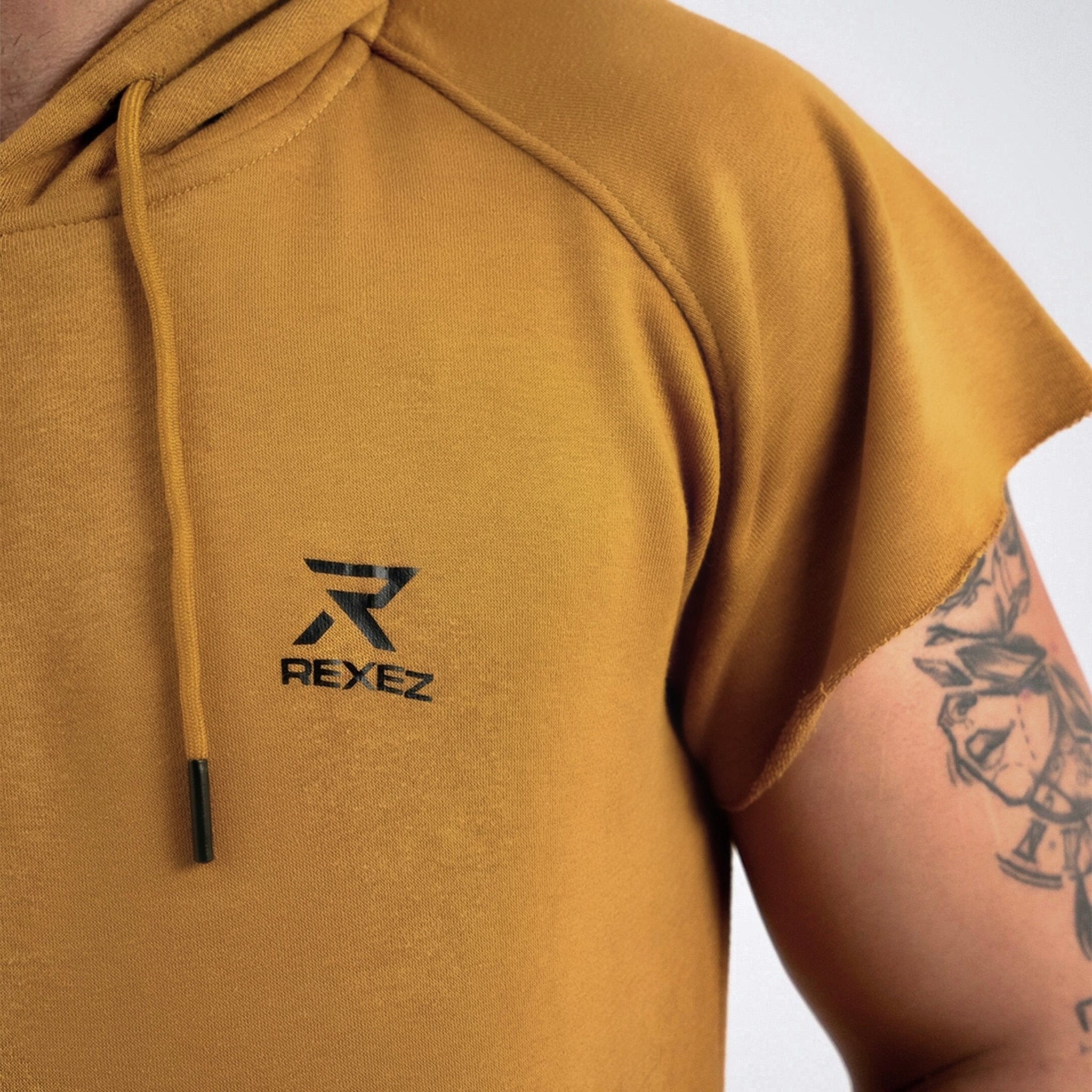 RoughCut Terry Hoodie - Rexez Fitwear
