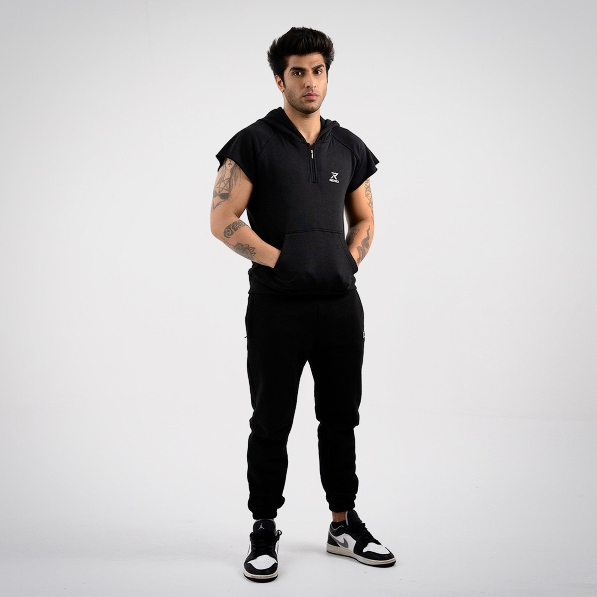 RoughCut Terry Hoodie - Rexez Fitwear