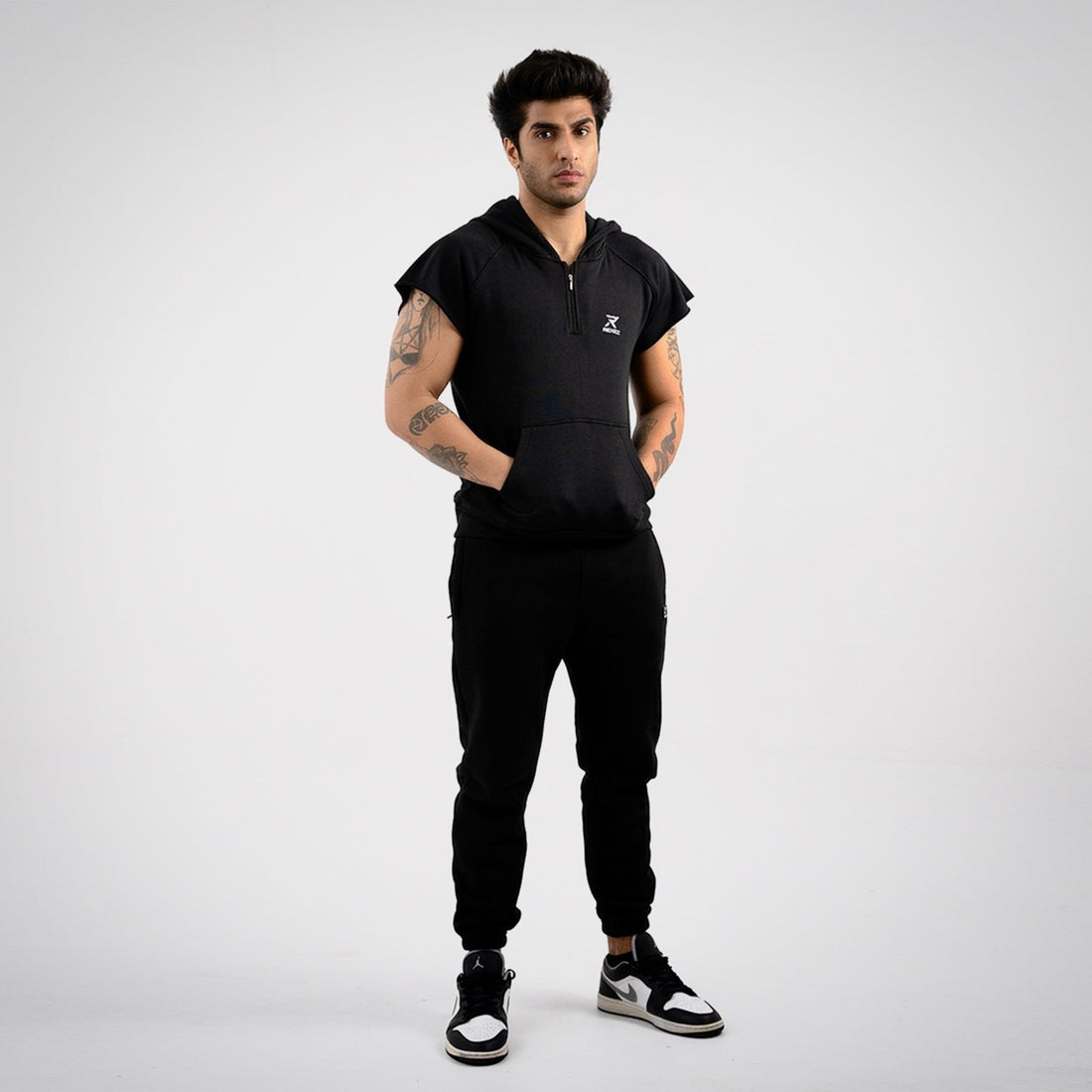 RoughCut Terry Hoodie - Rexez Fitwear