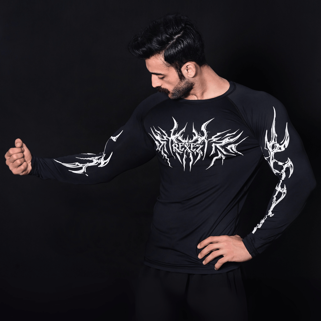 Shadow Long Sleeve Compression - Rexez Fitwear
