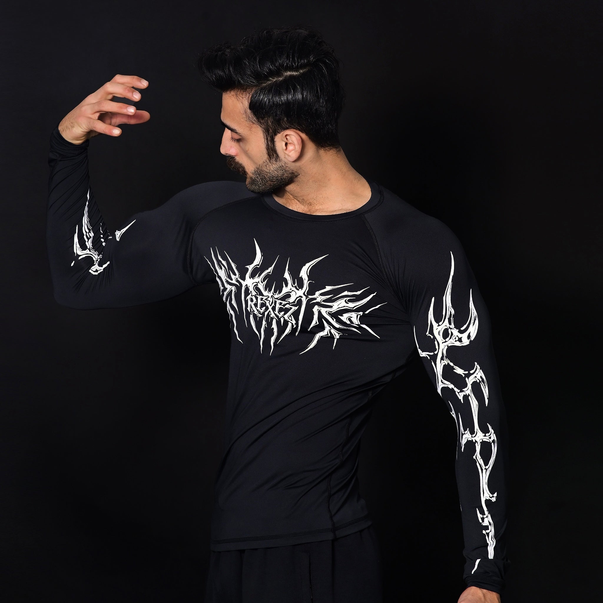 Shadow Long Sleeve Compression - Rexez Fitwear
